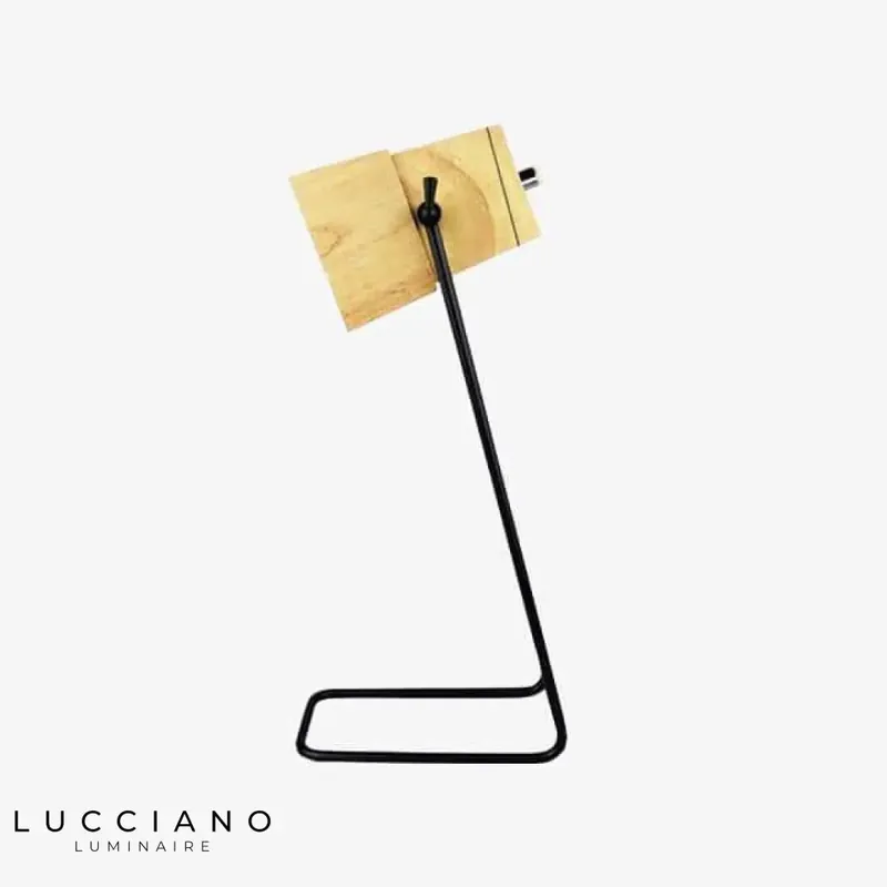 Lampe ajustable en bois Wood