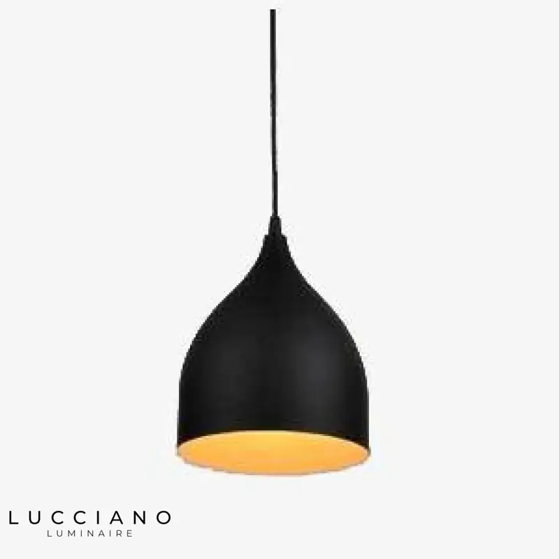 Suspension LED Style Nordic Noir