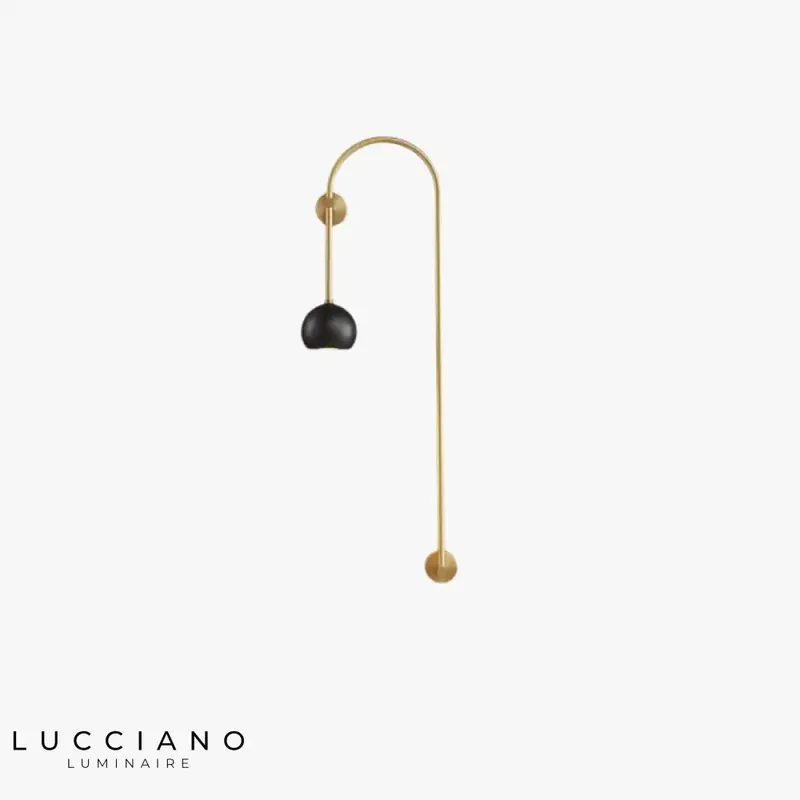 Art déco cuivre chic design lumineux élégant
