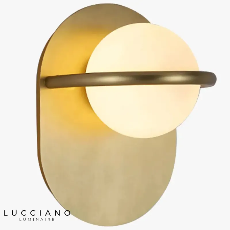 Voici le titre transformé :
Applique murale Led nordique design élégant
