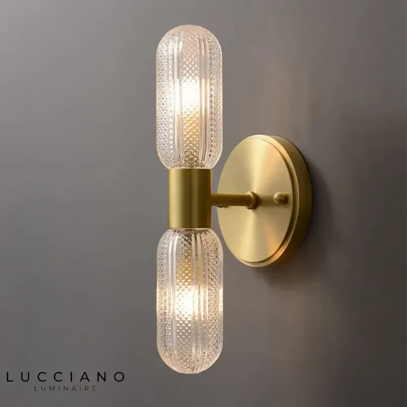 Lampes de applique murale LED élégantes et modernes.