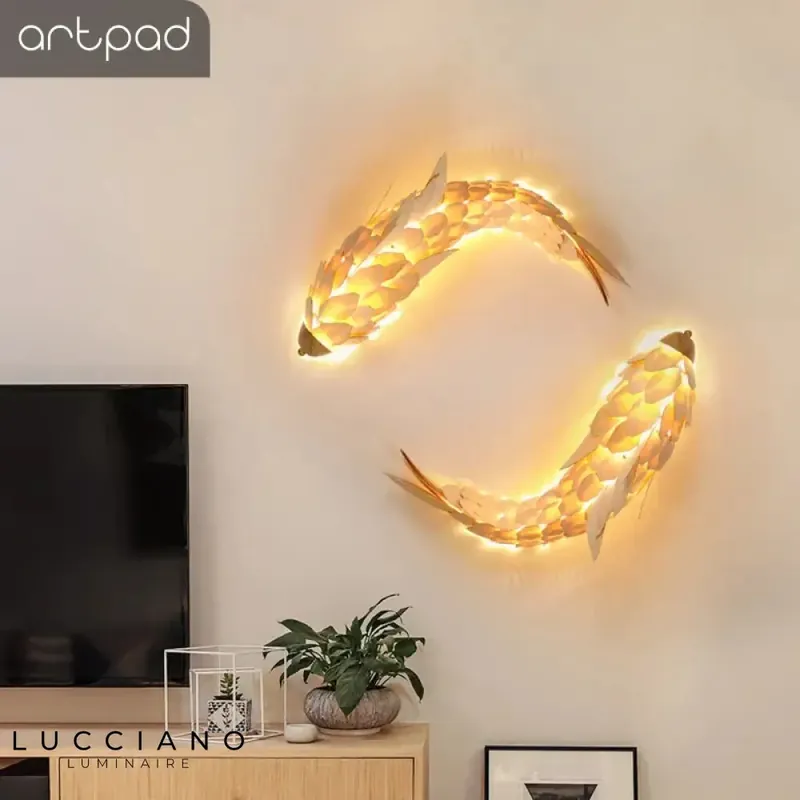 Applique murale Créatif bois design lumineux poétique