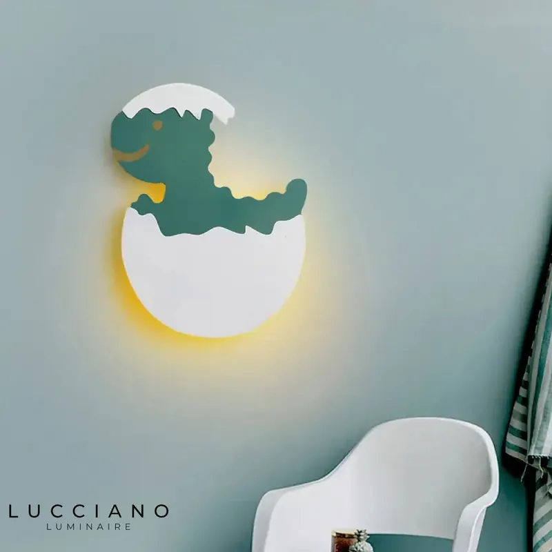Voici le nouveau titre en 6 mots :
Applique murale LED dinosaure lumineux mignon adorable
