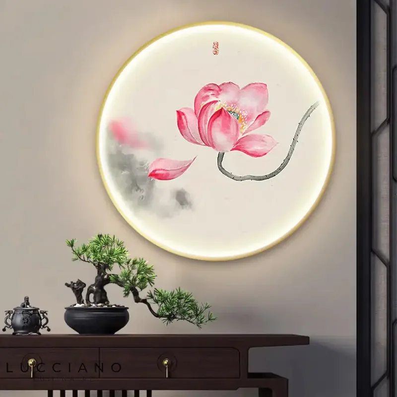 Voici la transformation du titre :
Applique murale de lumière orientale élégante