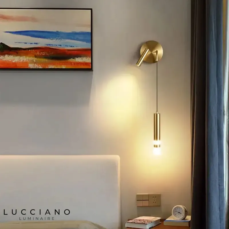 Voici la transformation du titre :
Applique murale LED nordique design élégant ajustable