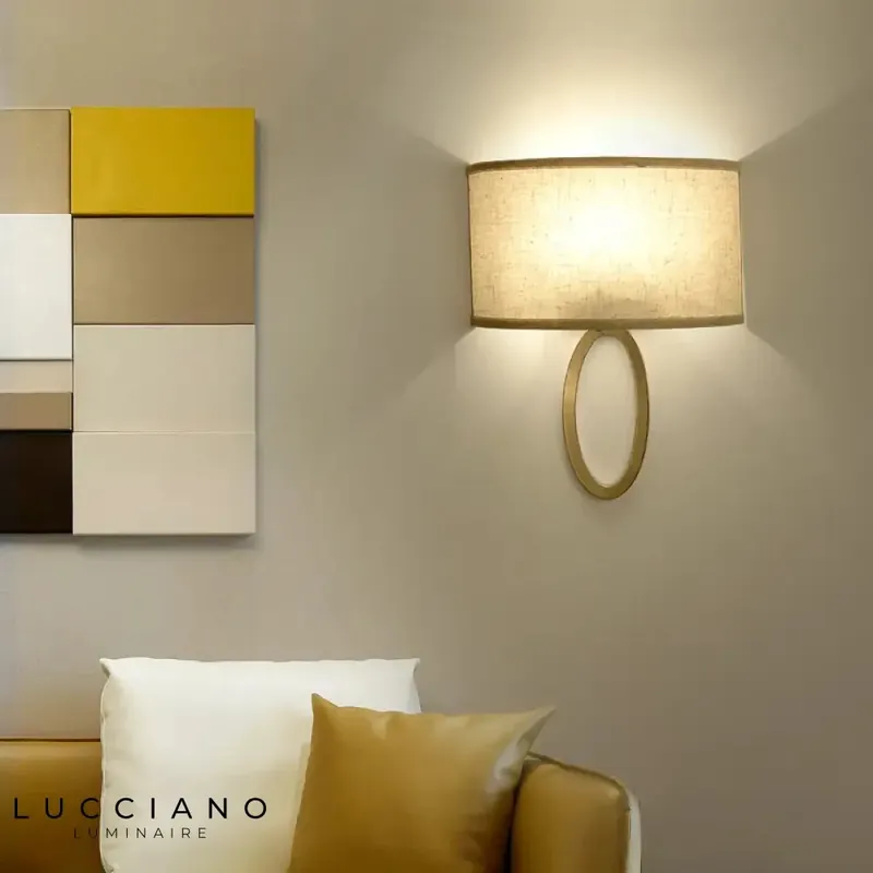 Applique incurvée élégante minimaliste design contemporain