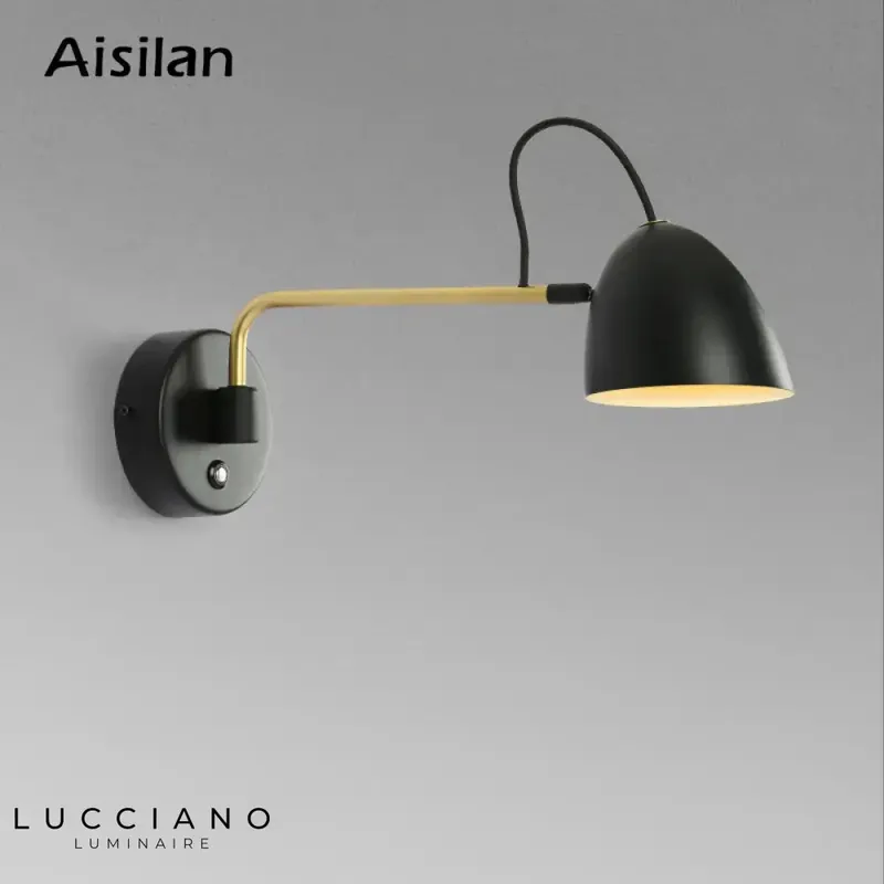 Aisilan LED : élégante applique murale multifonction.