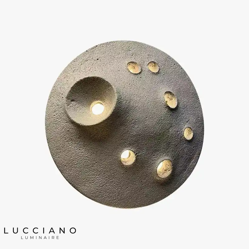 Applique murale LED imperméable élégante naturelle