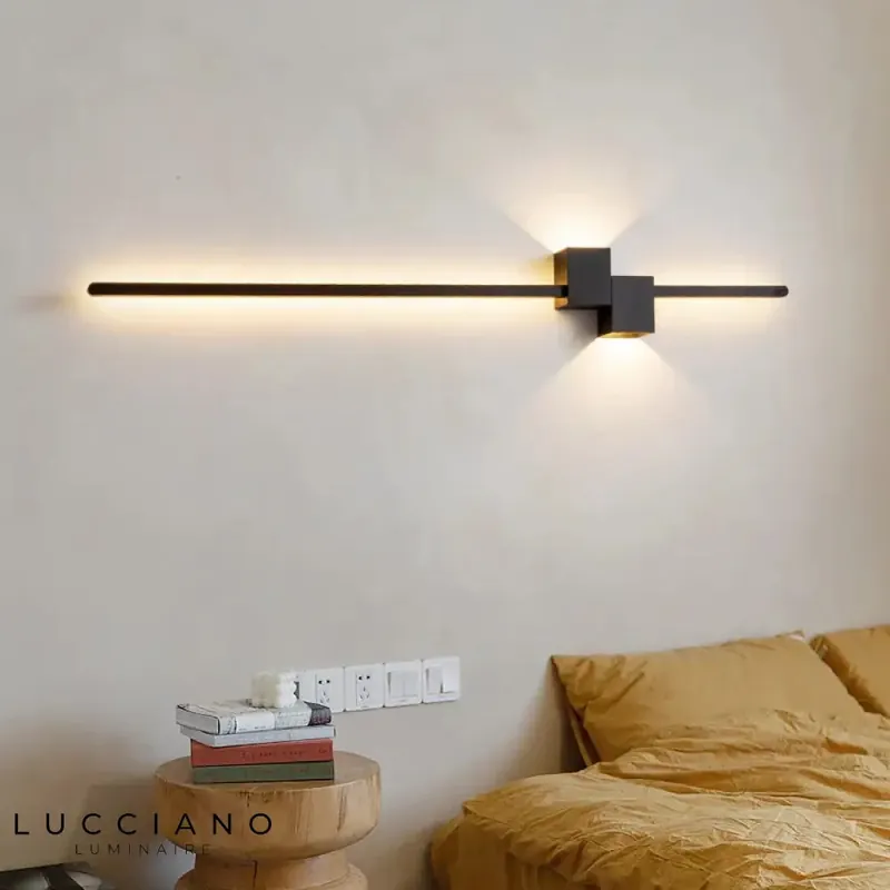 Moderne minimaliste luminaire design élégant mural