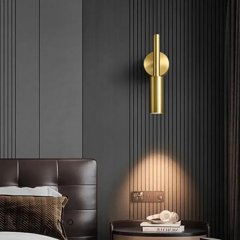 Applique murale LED laiton design élégant