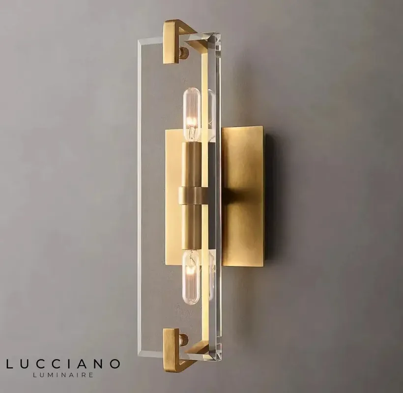 Appliques linéaires design élégant lumineux