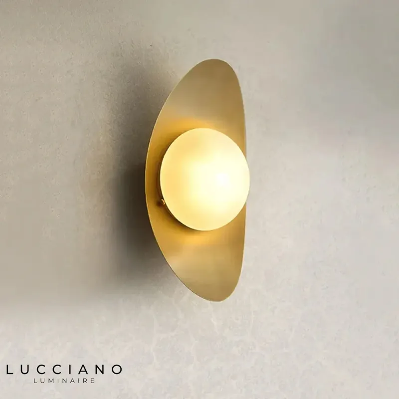 Design américain luxueux or LED lampe décorative