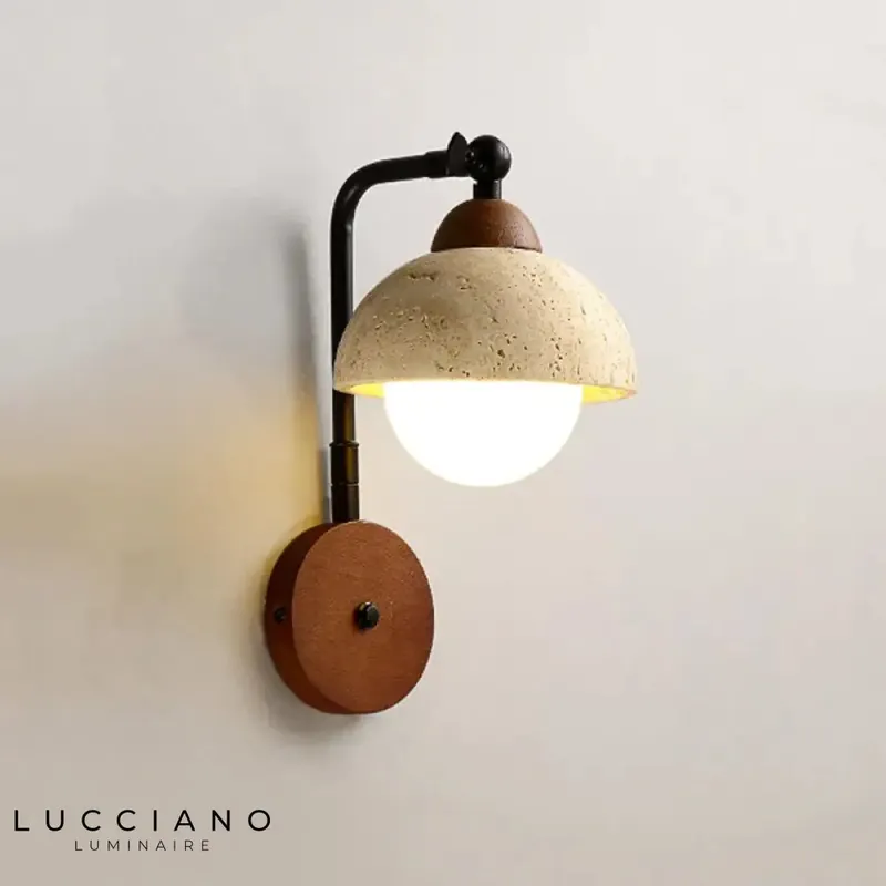 Voici le titre transformé :
Applique murale LED chaleureuse design minimaliste