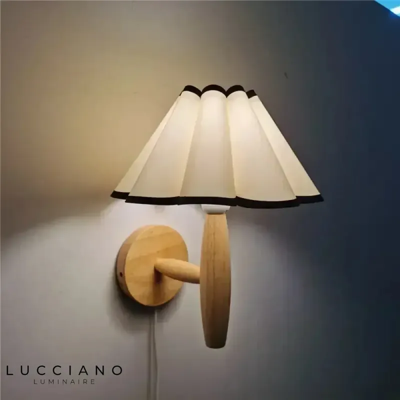 Applique murale Led bois design moderne élégant