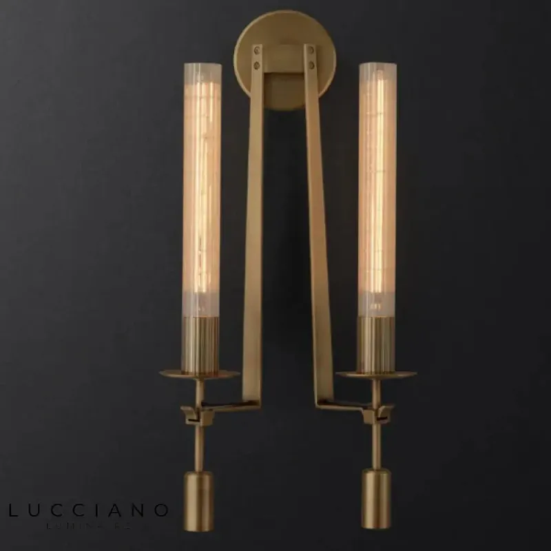 Voici le titre transformé :
Applique murale moderne design cuivre élégant