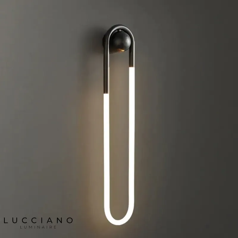 Moderne minimaliste élégante applique LED design intérieur