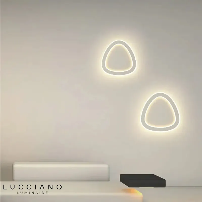 LED applique murale élégante design scandinave minimaliste