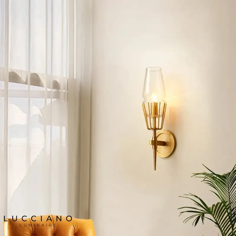 Applique murale nordique élégante design minimaliste