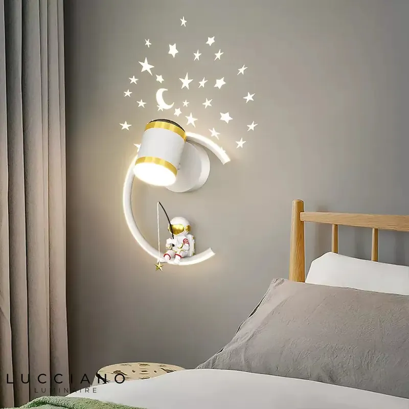 Applique murale cosmique design élégant lumineux