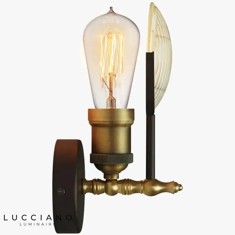 Applique murale LED transparente design élégant