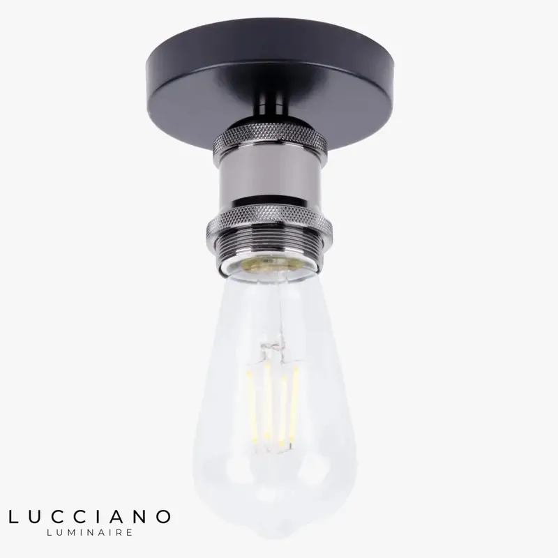 Voici le nouveau titre :
Plafond moderne LED industriel rétro chic