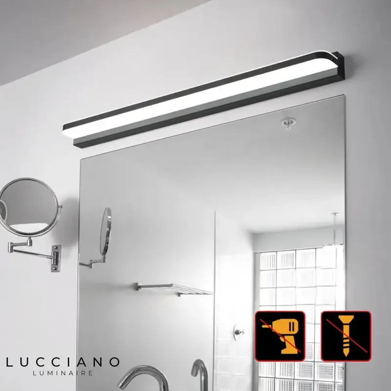 Applique murale LED élégante salle bain