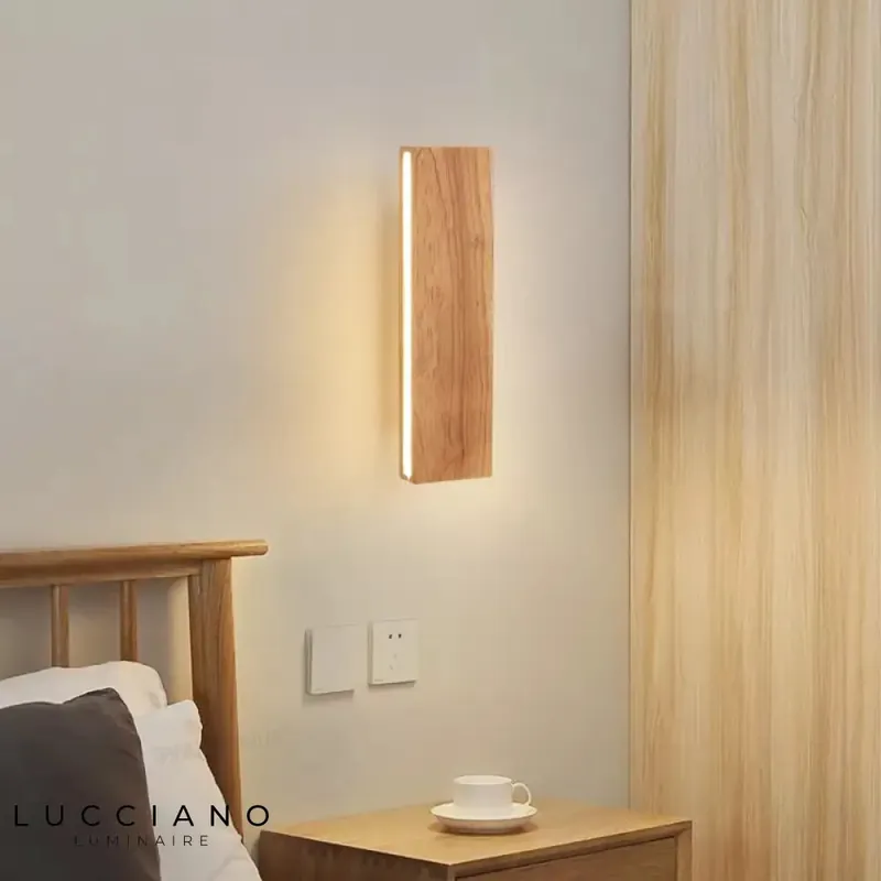 Voici ma proposition :
Applique murale LED élégante artisanale