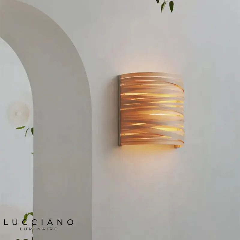 Applique murale nordique déco design scandinave bois