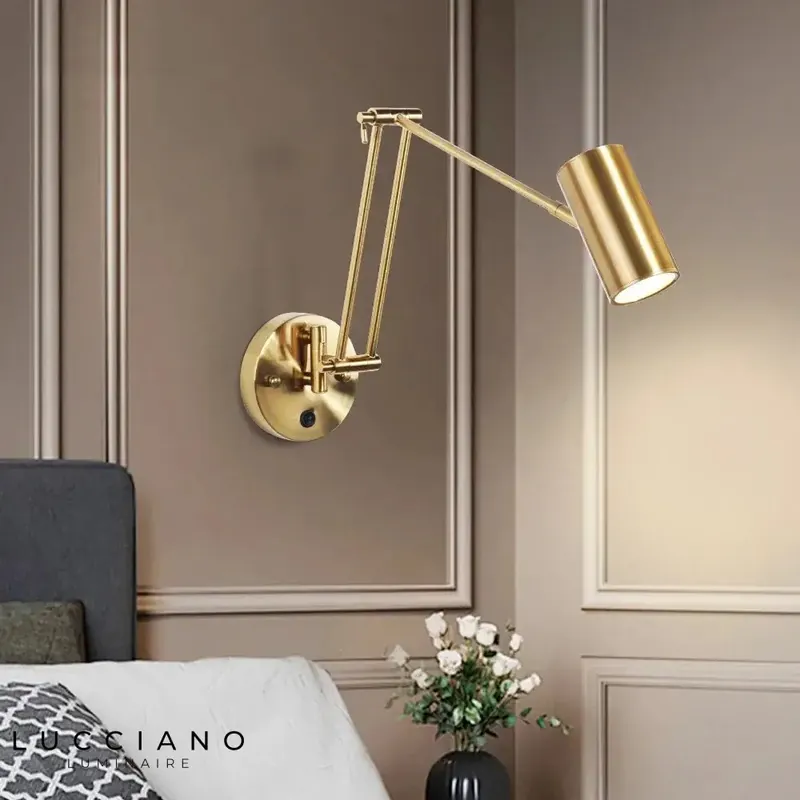 Applique murale LED télescopique moderne élégante