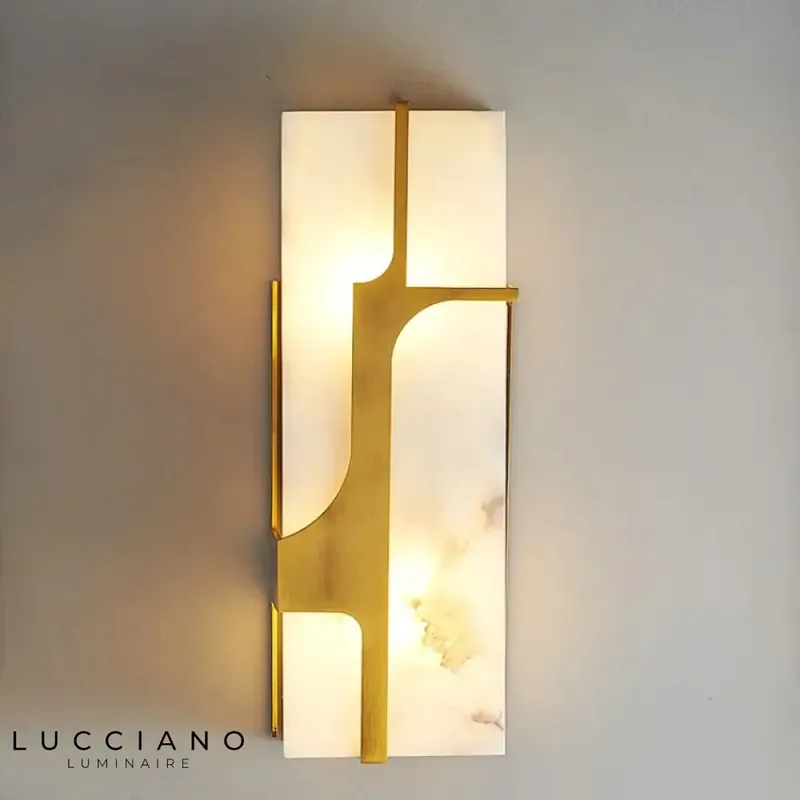 Voici le titre transformé :
Applique rectangulaire élégante design minimaliste LED