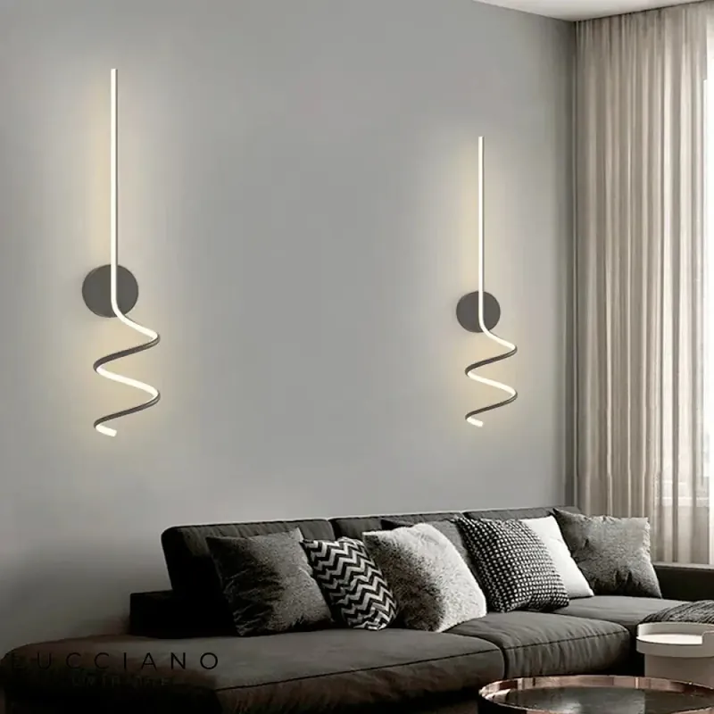 Applique murale scandinave élégante et minimaliste