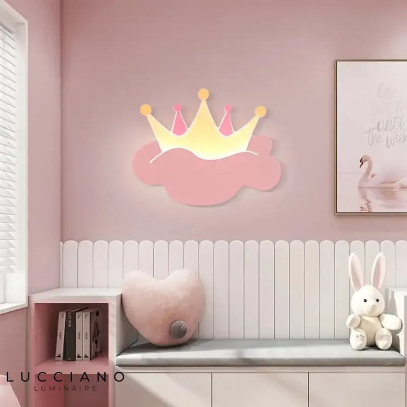 Applique murale rose décor romantique élégant