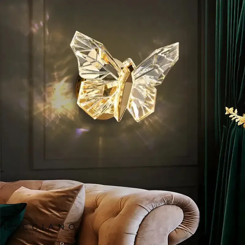 Applique murale LED papillon élégant design