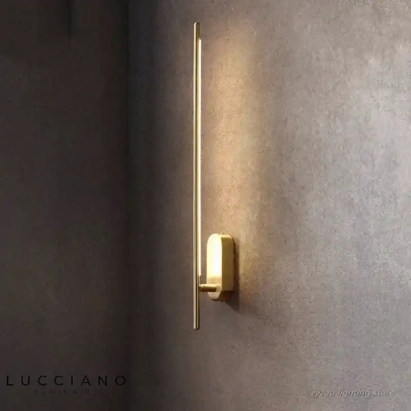 Couloir nordique cuivre élégant design moderne