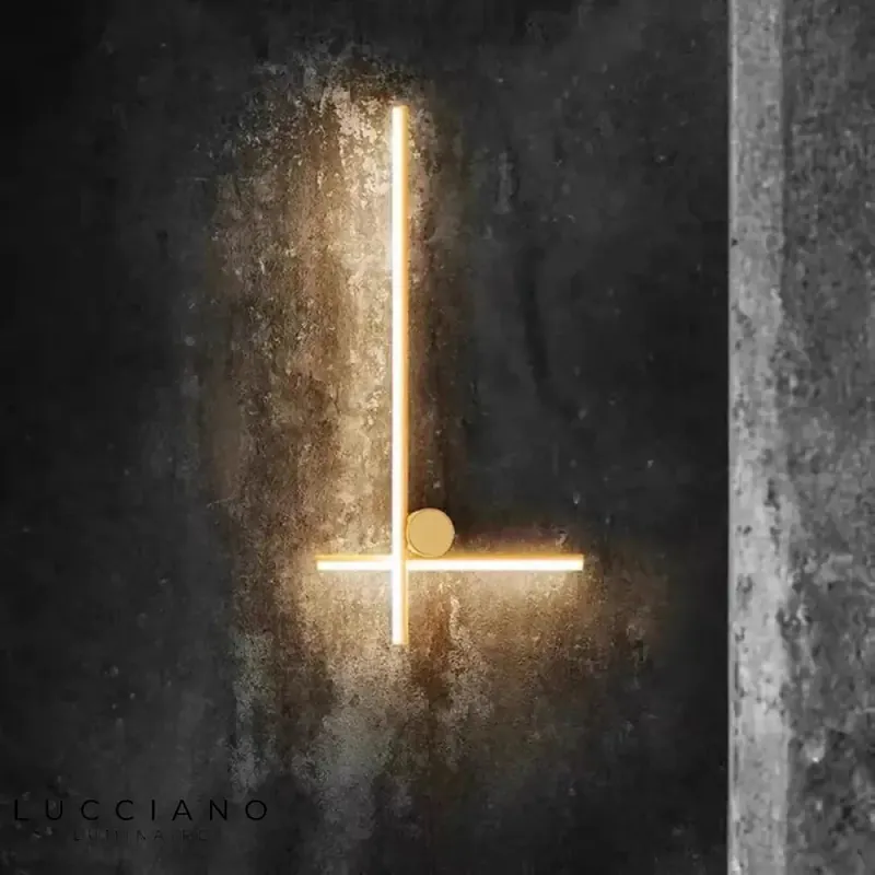 Applique murale LED design élégant salon.