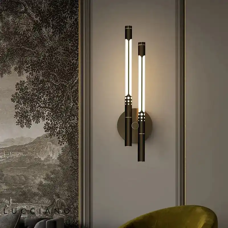 Applique murale LED cuivre industrielle élégante