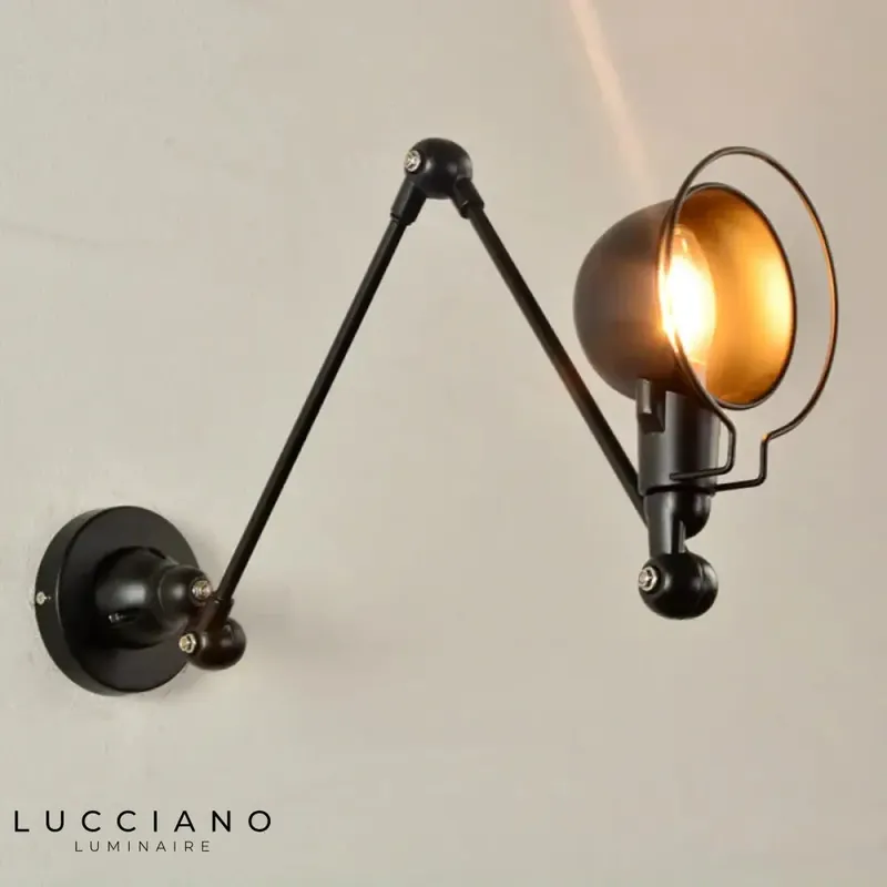 Nordique rétro luminaire design métal élégant