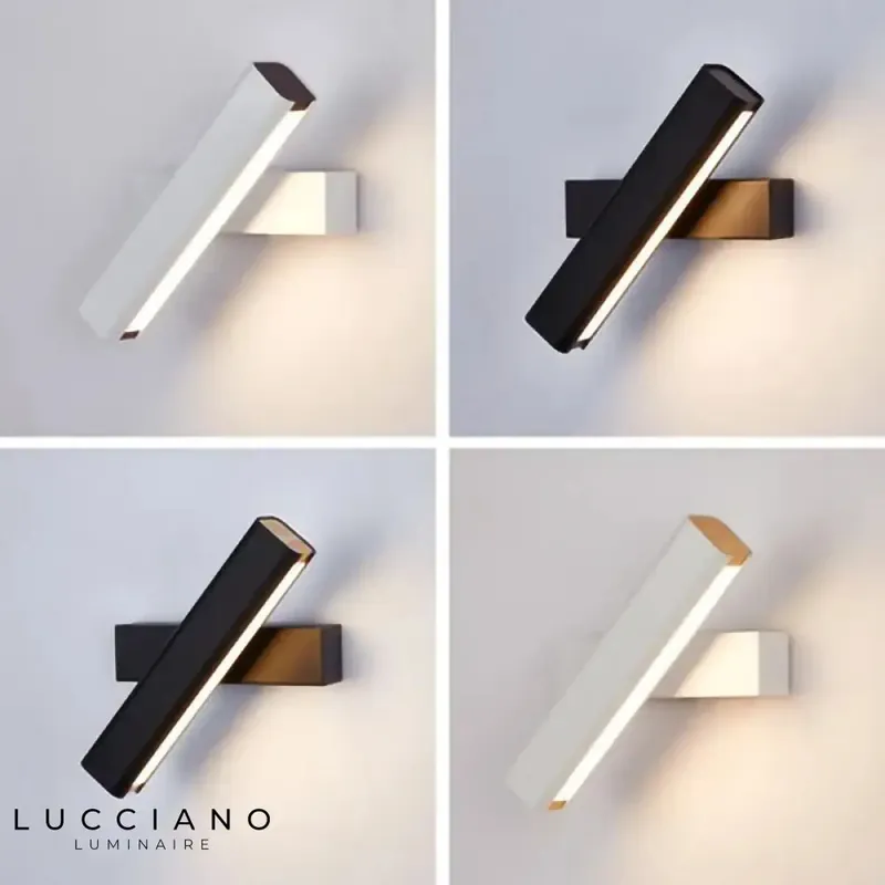 Moderne rotatif élégant design lumineux intelligent décoratif
