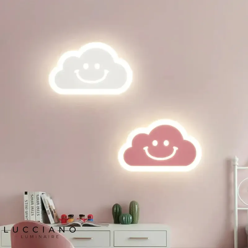 Applique murale LED colorée et ludique