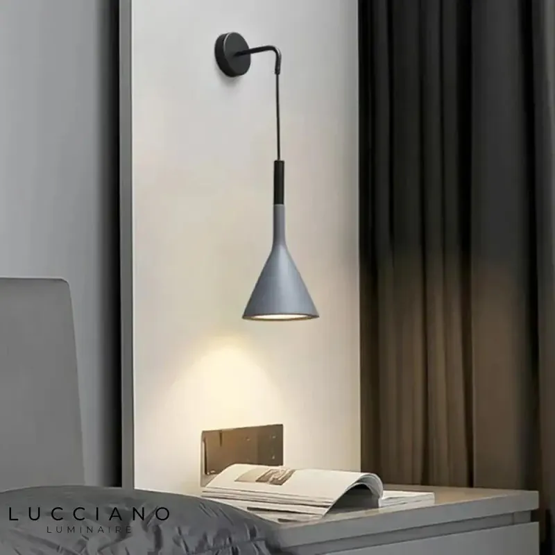 Applique murale LED E27 scandinave épurée