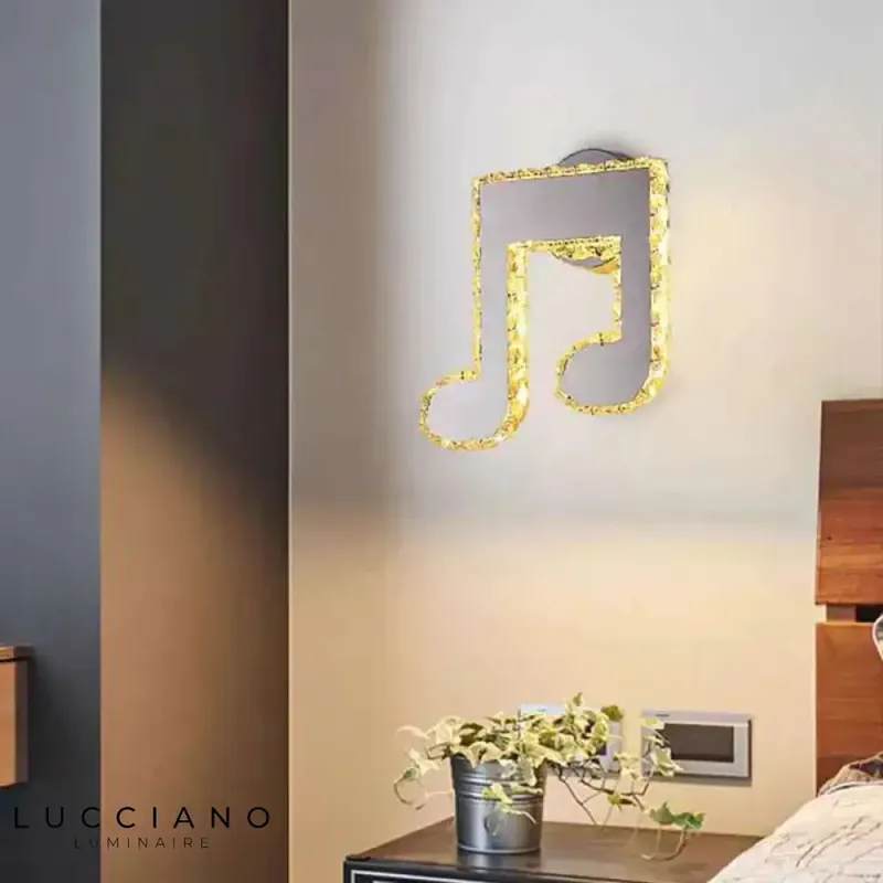 Voici le nouveau titre :
Applique murale en cristal élégante et lumineuse