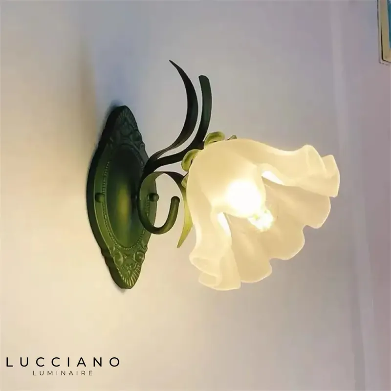Voici le titre transformé :

Applique murale Vintage décor champêtre