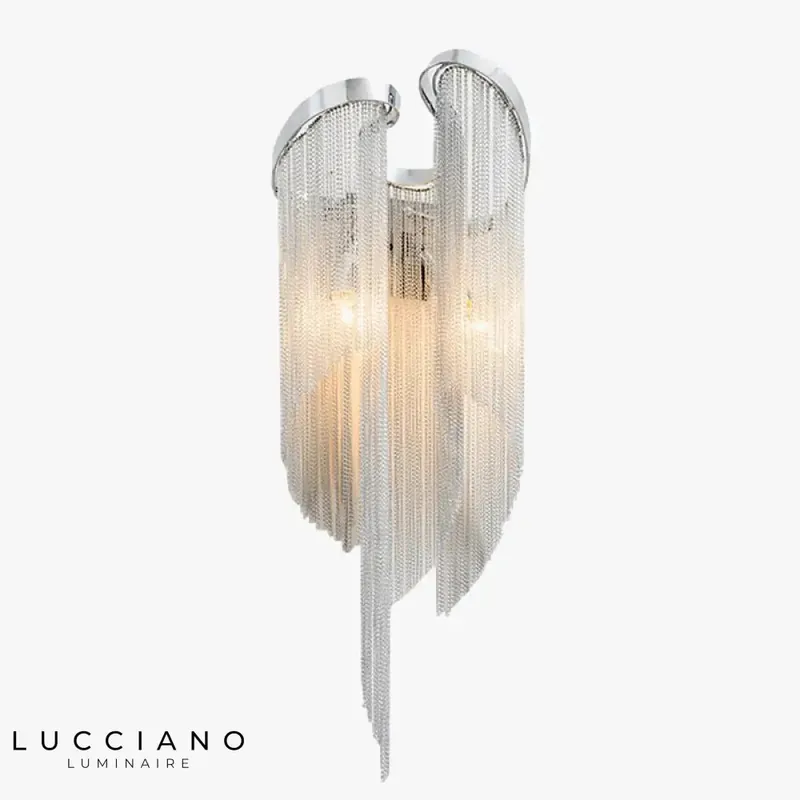 Applique murale LED aluminium décorative suspension tendance