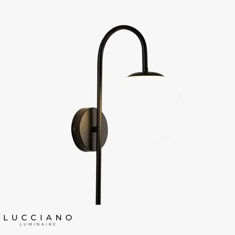 Voici ma proposition :
Applique murale led boule design moderne élégante
