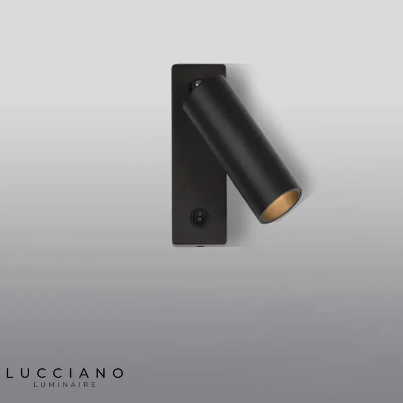 Voici le titre transformé :
Applique murale led 3w design pivotant élégant