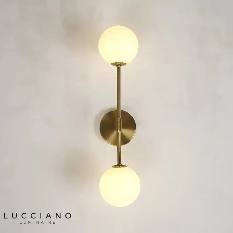 Voici le titre transformé :
Applique moderne nordique élégante lumineuse design
