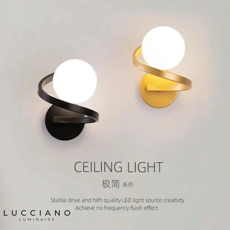 Applique murale led design minimaliste élégant