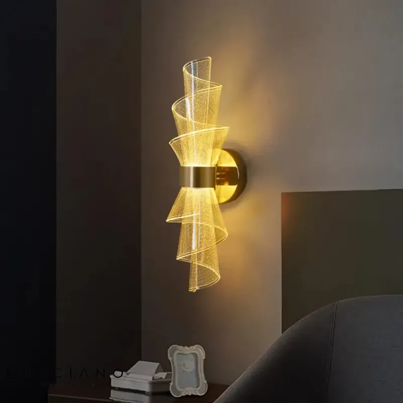 Voici le titre transformé :
Applique murale LED design élégant moderne