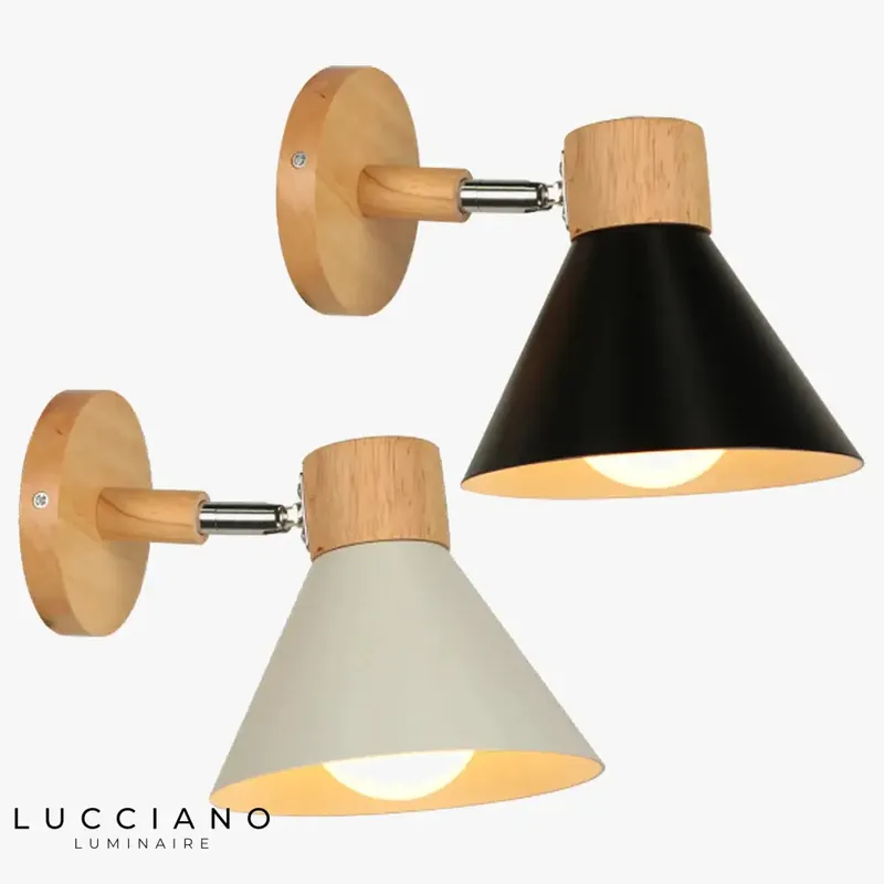 Voici le titre transformé :
Applique murale led nordique design élégant