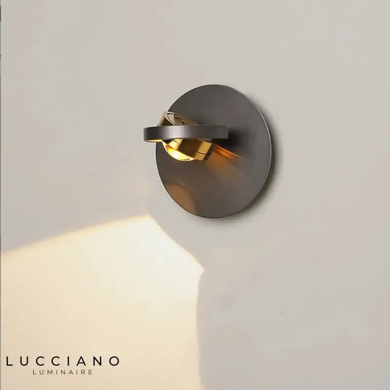 Applique murale led aluminium design moderne élégant